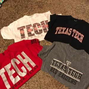 SOLD! Texas Tech T-shirt bundle